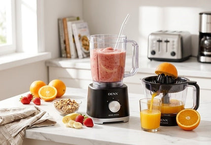 Denx - 11-in-1 Multipurpose Food Processor © Product Description